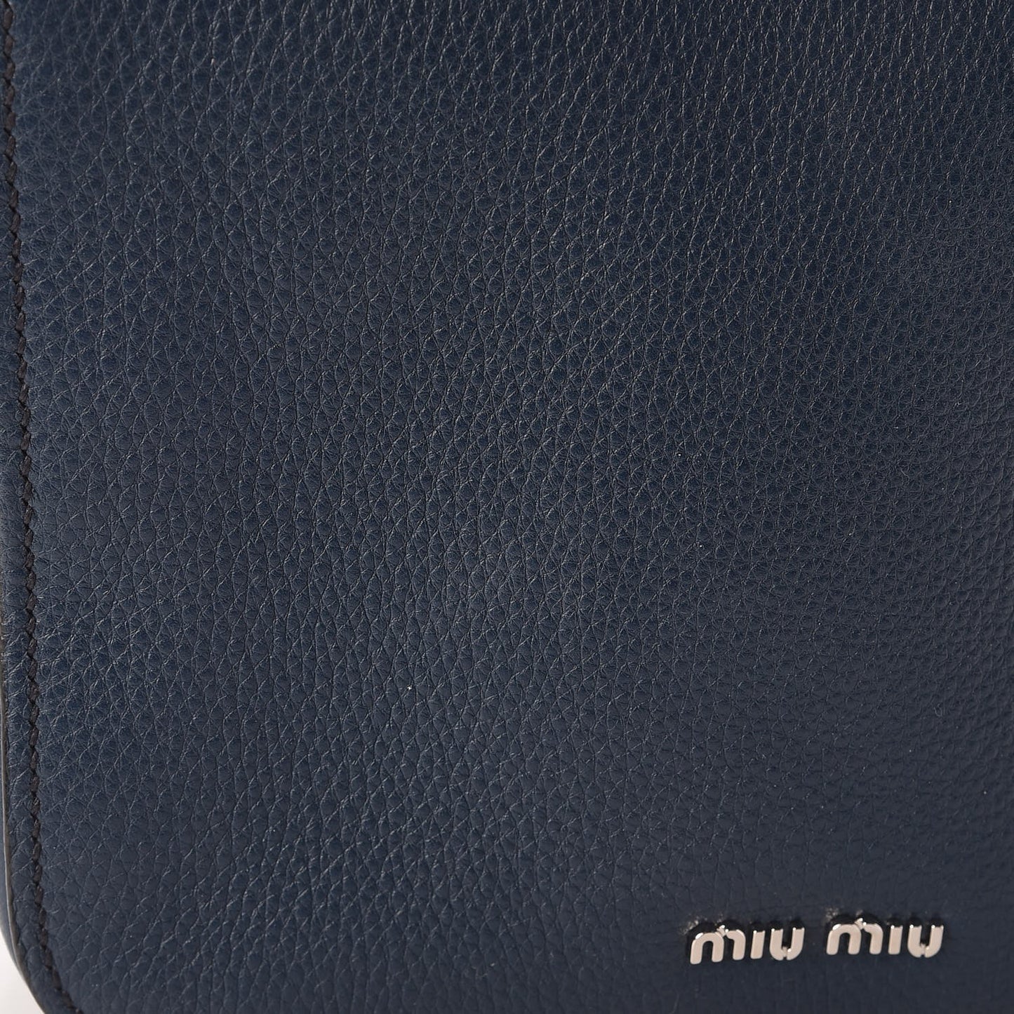 Vitello Phenix Madras Shoulder Bag Oltremare