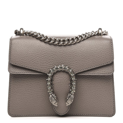 Gucci Calfskin Mini Dionysus Shoulder Bag Dusty Grey 1 of 10