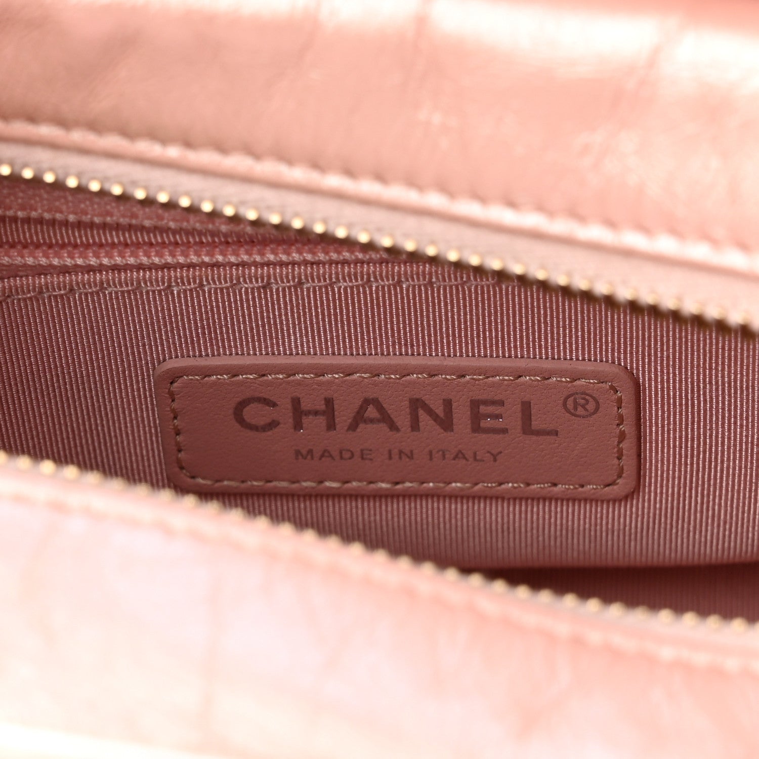 Chanel Iridescent Aged Calfskin Quilted Small Gabrielle Hobo Rose 6 of 10
