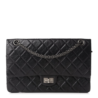 Chanel Aged Calfskin Quilted 2.55 Reissue 226 Flap Black 1 of 11