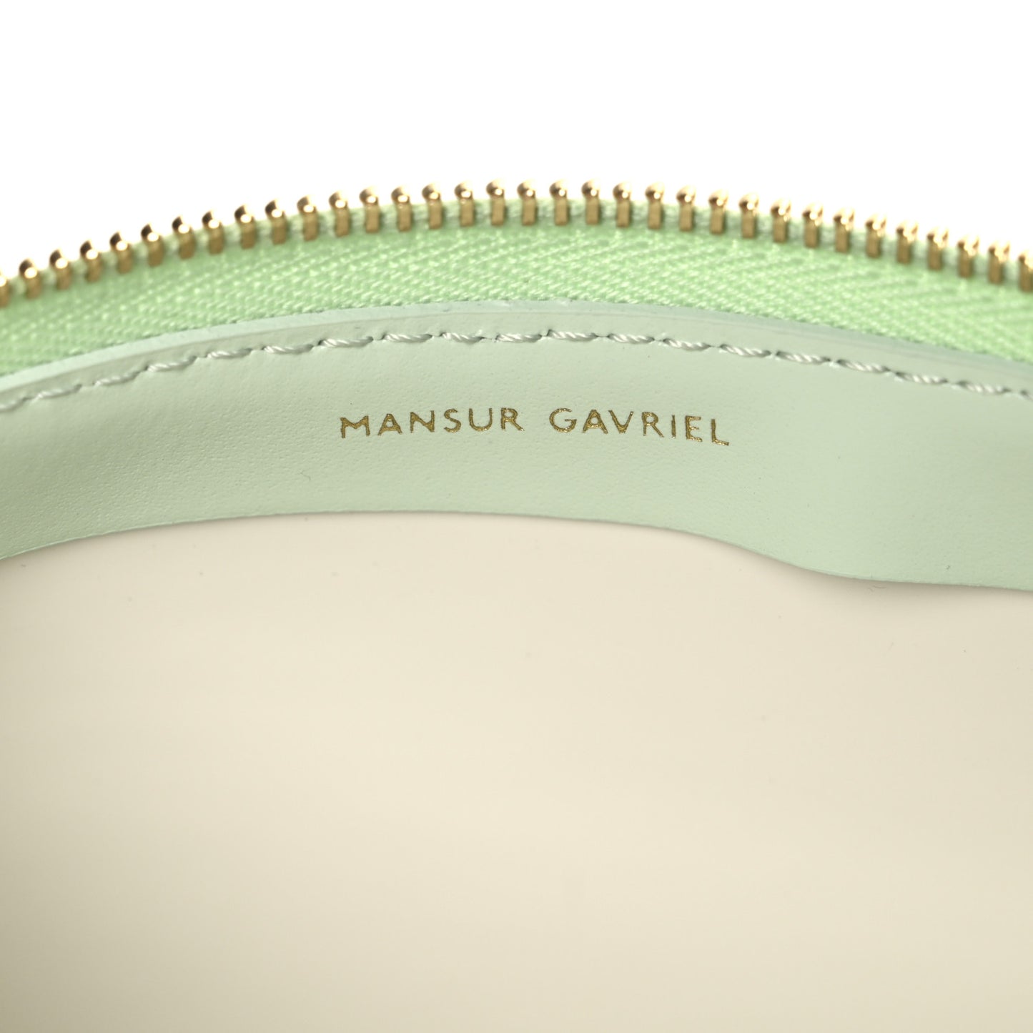 Calfskin Gaia Shoulder Bag Pistachio