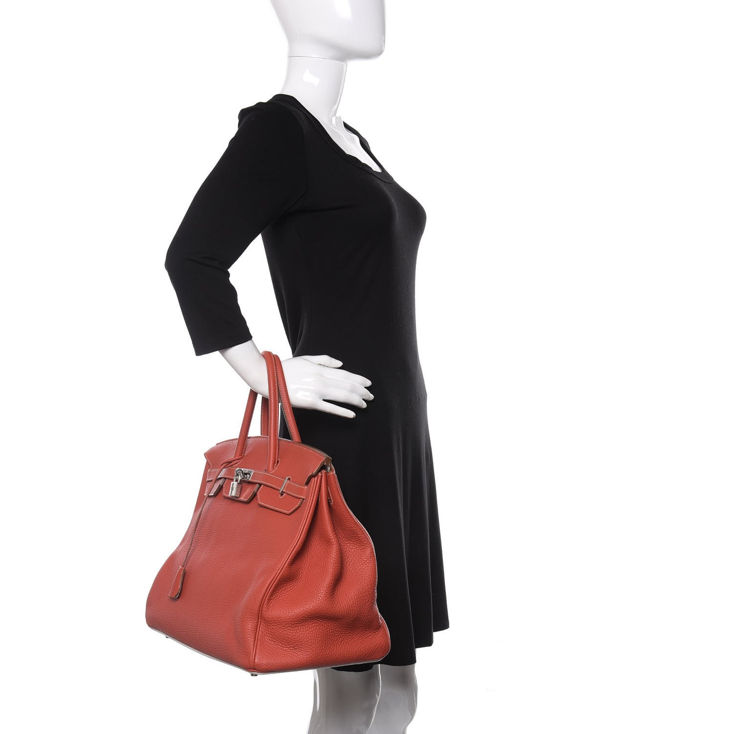 Togo Casaque Birkin 40 Sanguine White