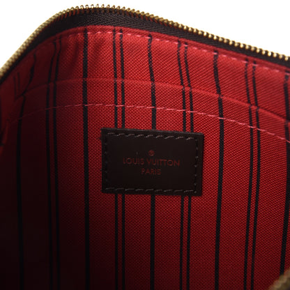 Louis Vuitton Damier Ebene Neverfull MM GM Pochette 6 of 8