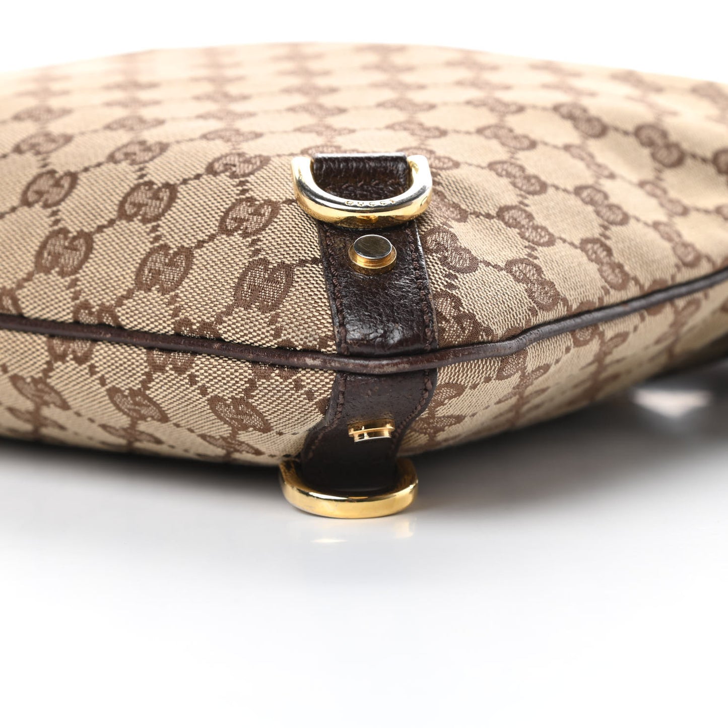 Monogram Abbey Messenger Bag Dark Brown
