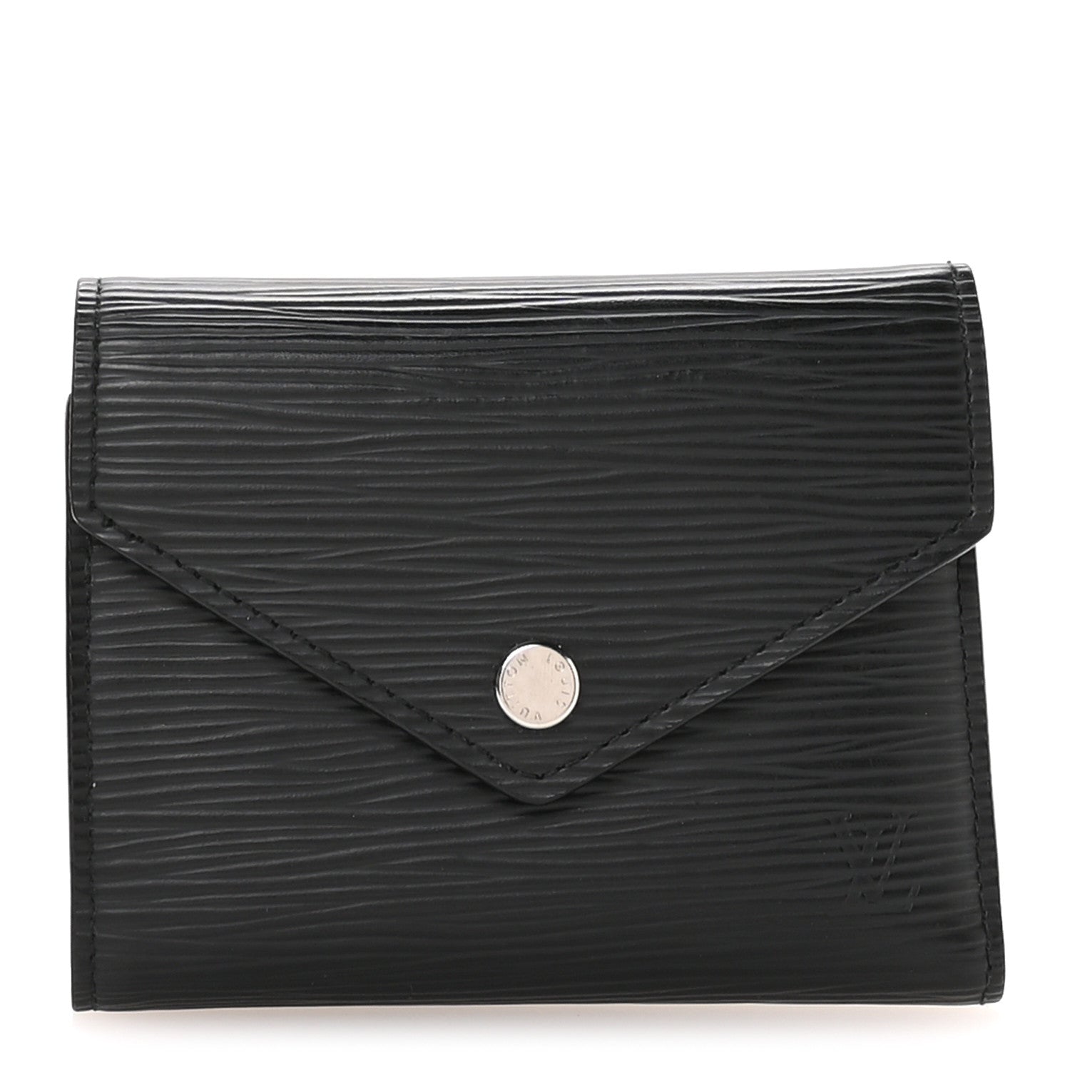 Louis Vuitton Epi Victorine Wallet Black 1 of 7