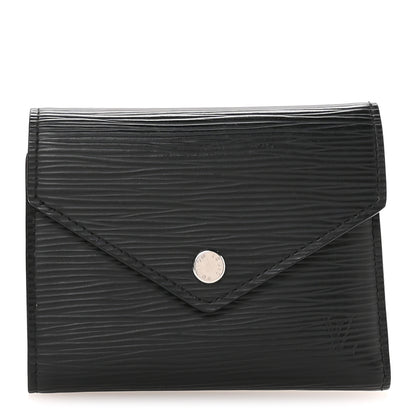 Louis Vuitton Epi Victorine Wallet Black 1 of 7