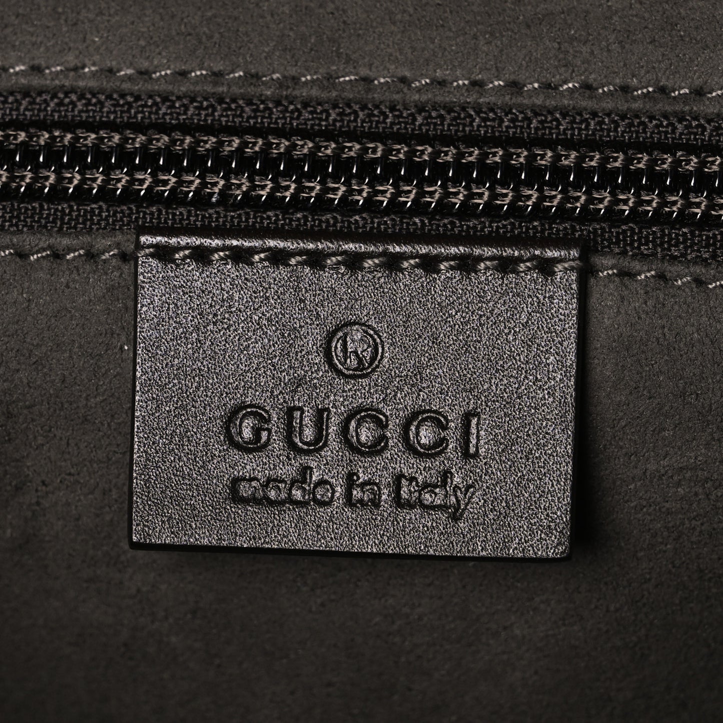 GG Supreme Monogram Selleria Calfskin Small Satchel Messenger Bag Beige Ebony Cocoa Dark Chocolate