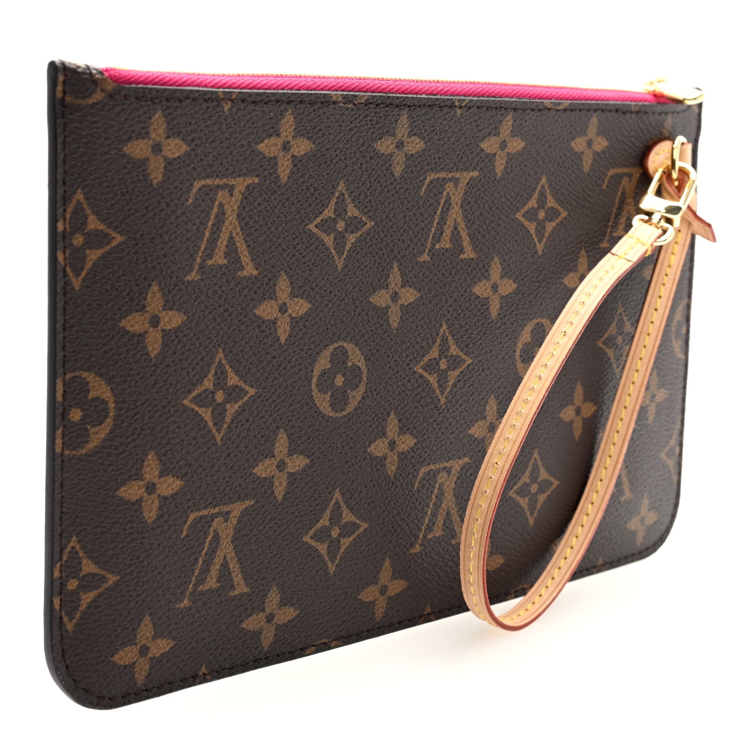 Louis Vuitton Monogram Neverfull MM GM Pochette Pivoine 3 of 6