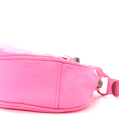 Balenciaga Agneau Arena Le Cagole Shoulder Bag XS Hot Pink Hot Pink 9 of 9