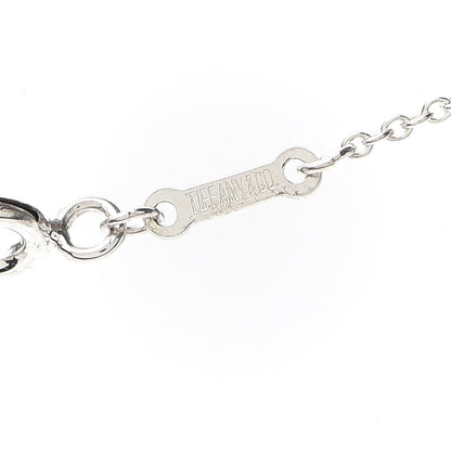 Tiffany Sterling Silver Elsa Peretti Letter S Pendant Necklace 5 of 5