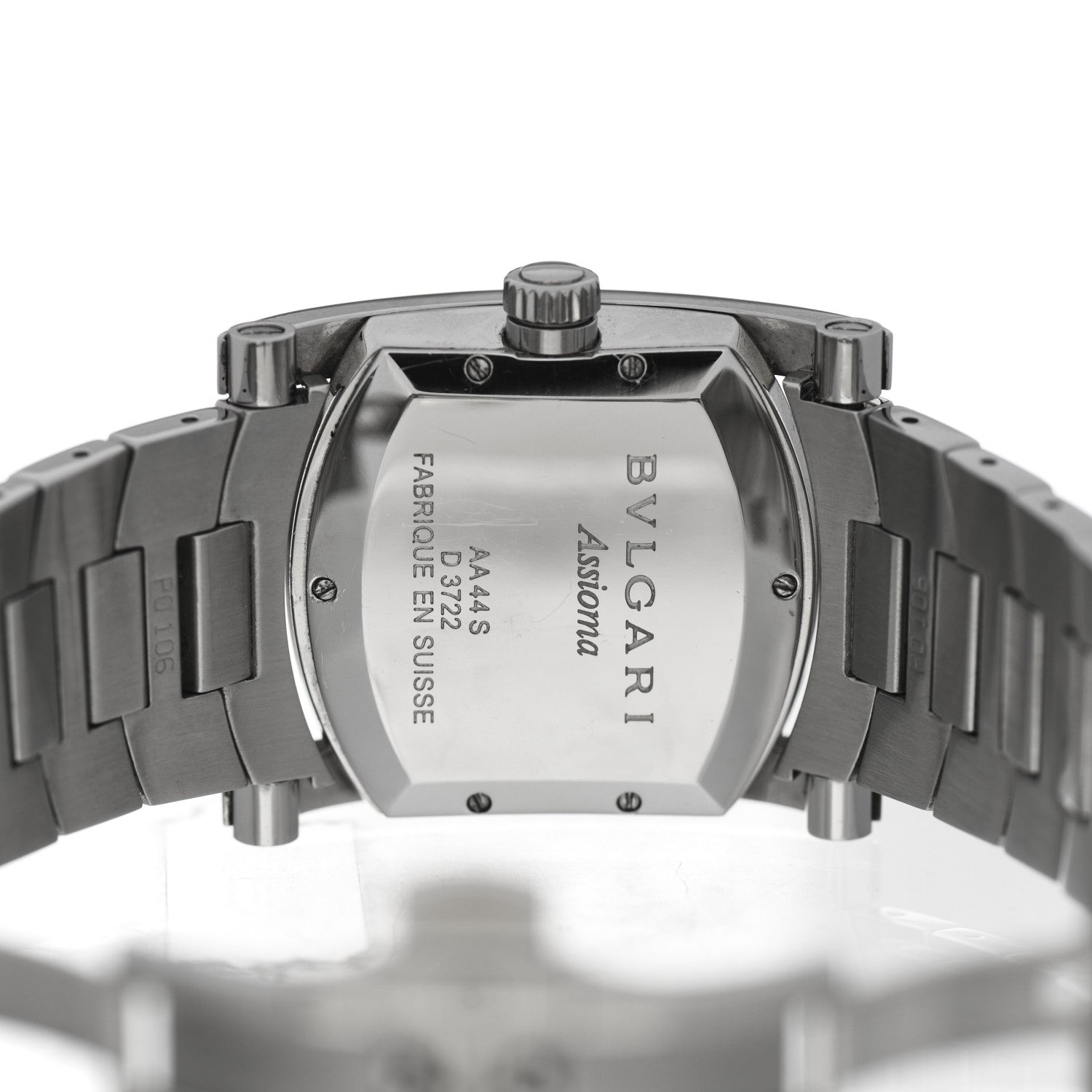 Bulgari Stainless Steel 35mm Assioma Automatic Watch Black 4 of 4