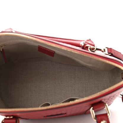 Gucci Microguccissima Medium Dome Bag Red 5 of 11