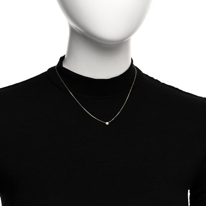 Cartier 18K Yellow Gold Diamond XS D'Amour Pendant Necklace 2 of 5