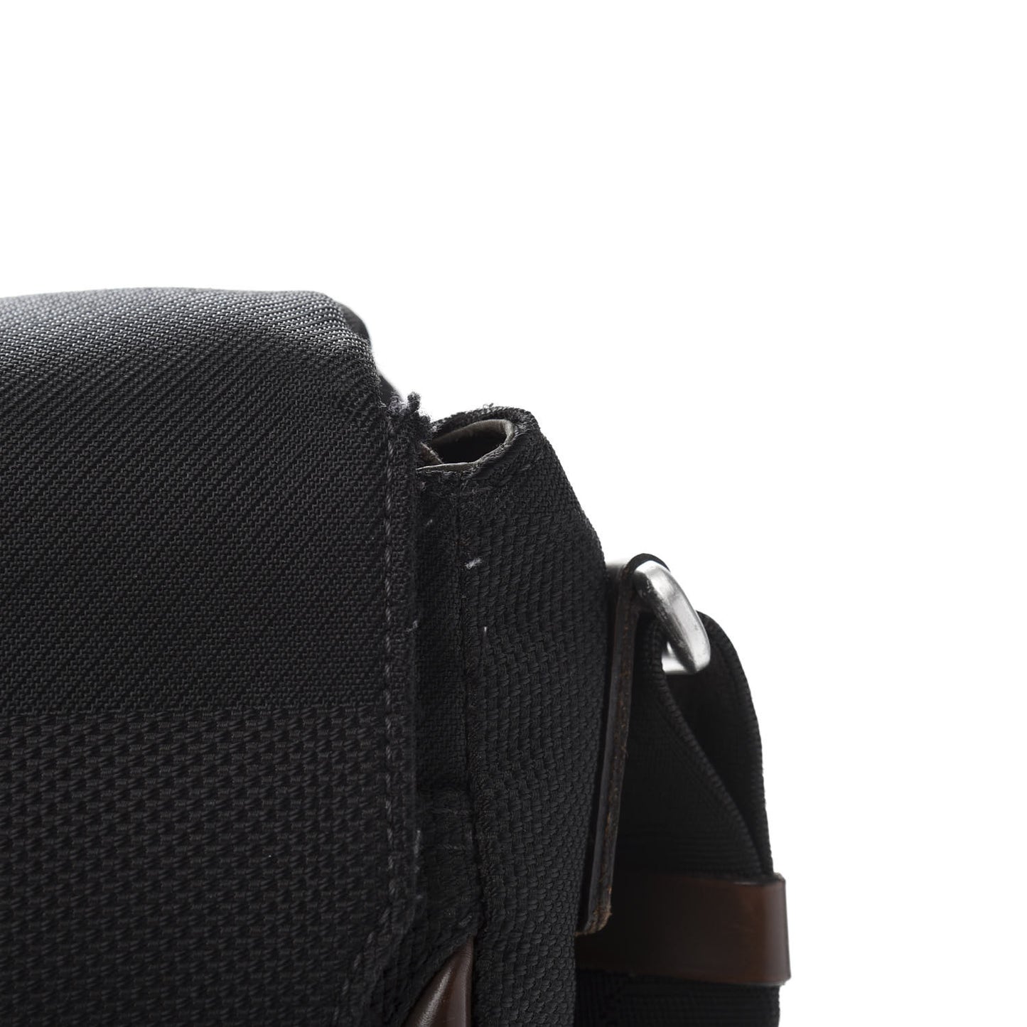 Damier Geant Messenger Bag Black