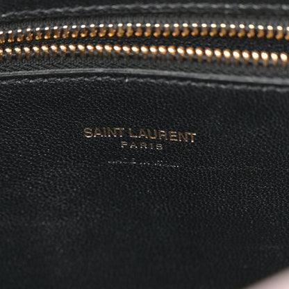 Saint Laurent Smooth Calfskin Small Monogram Cabas Pink 6 of 13