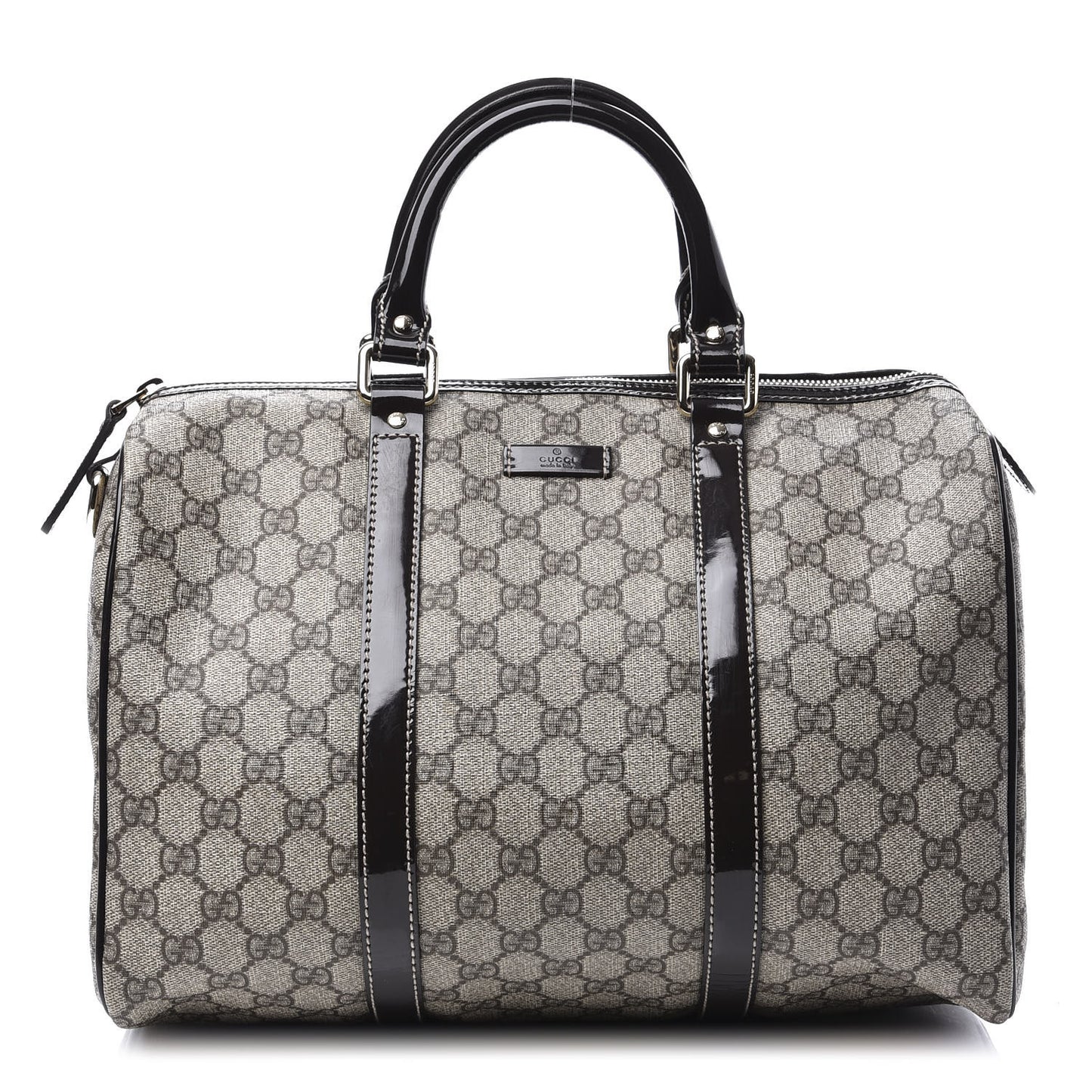GG Plus Monogram Medium Joy Boston Dark Brown