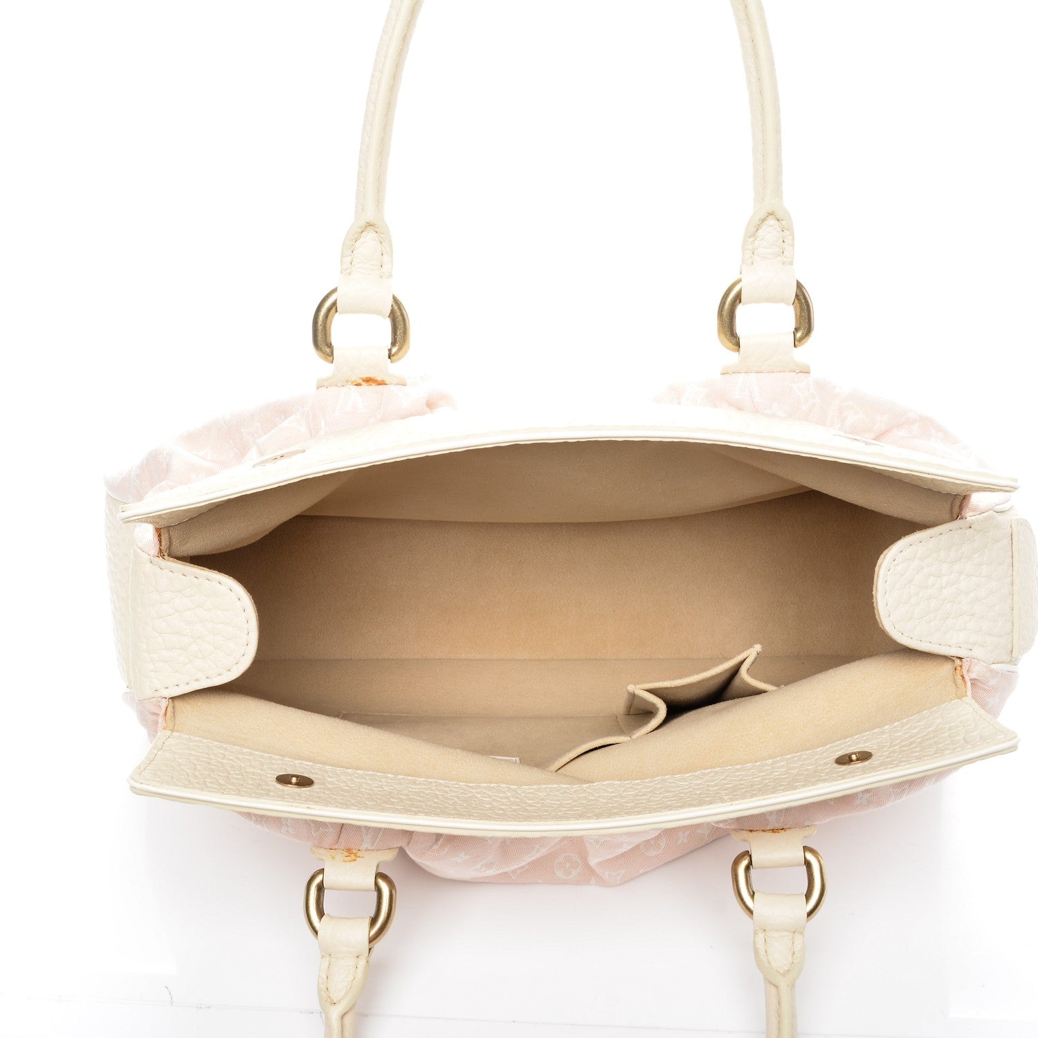 Louis Vuitton Mini Lin Trapeze GM Rose 5 of 7