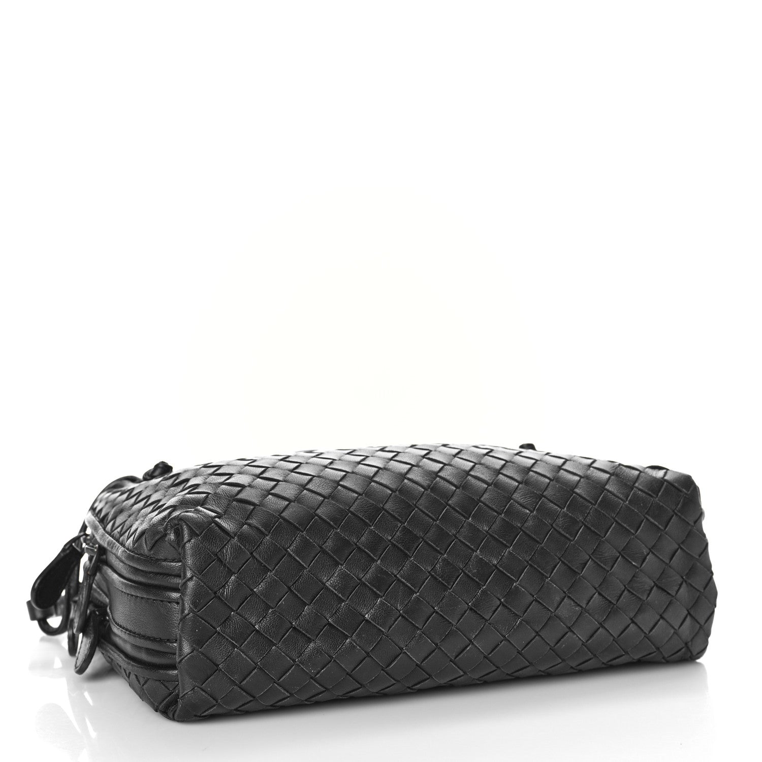 Bottega Veneta Nappa Intrecciato Nodini Crossbody Messenger Black 4 of 12