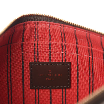 Louis Vuitton Damier Ebene Neverfull MM GM Pochette 6 of 7