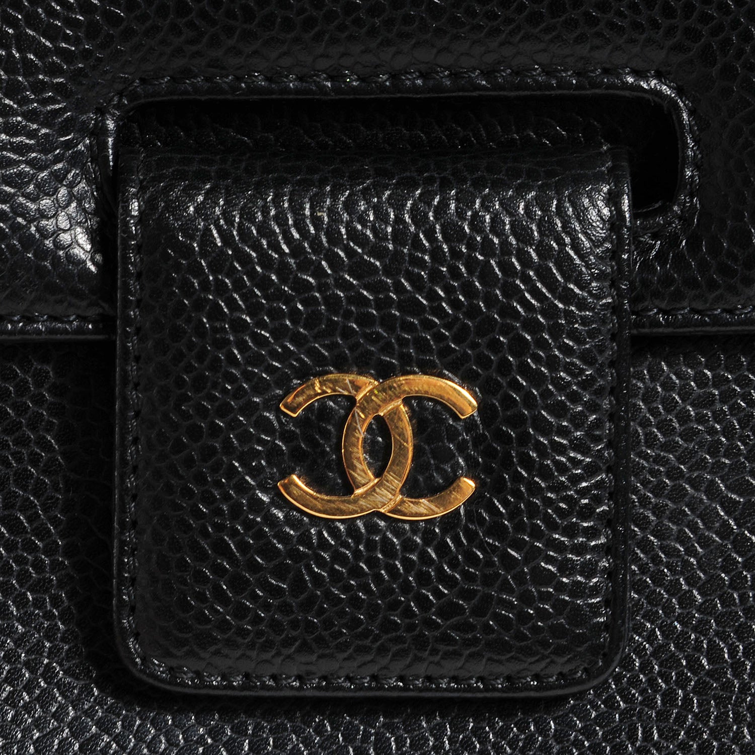 Chanel Caviar Medium Shoulder Bag Black 6 of 11