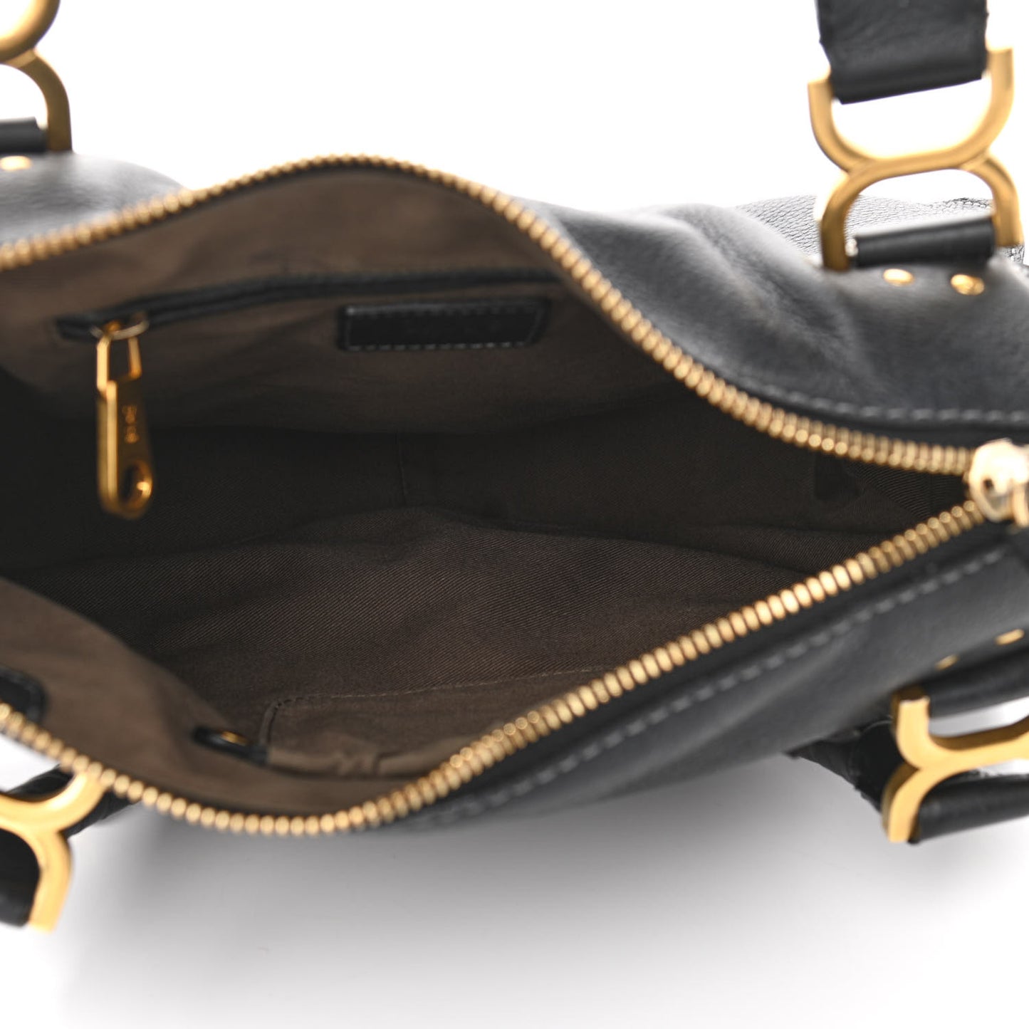Calfskin Medium Marcie Satchel Black