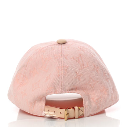 Louis Vuitton Cotton Monogram Jacquard Be My Cap M Pink 6 of 11