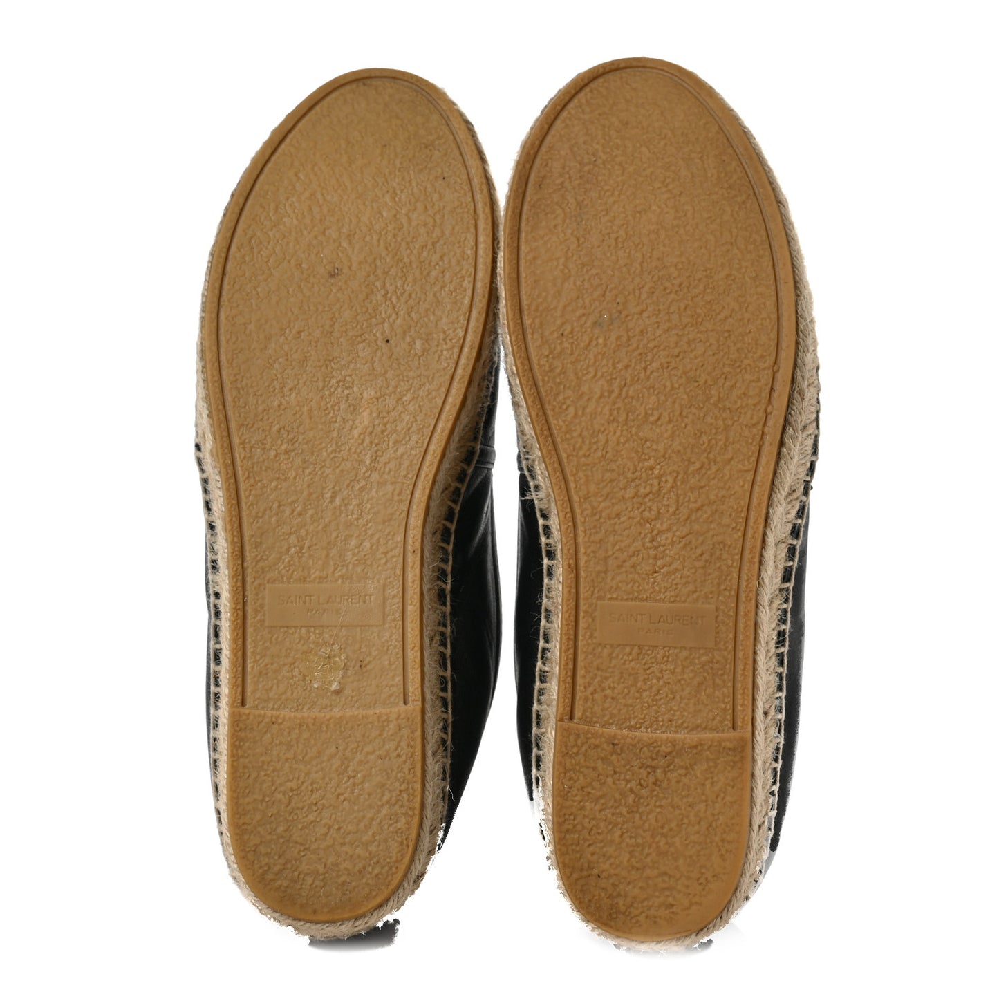 Lambskin Monogram Espadrilles 37.5 Black