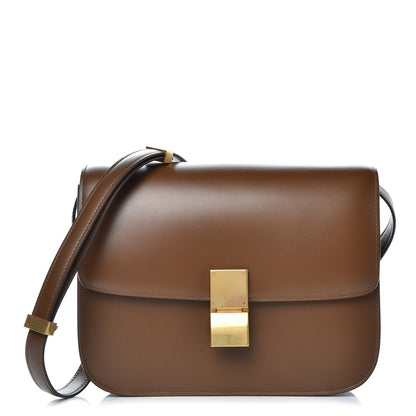 Celine Box Calfskin Medium Classic Box Flap Bag Camel 1 of 8