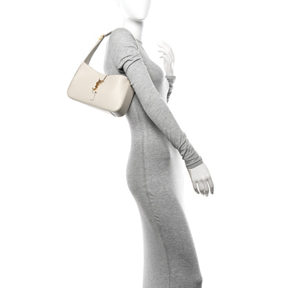 Saint Laurent Smooth Calfskin Le 5 A 7 Hobo Crema Soft 2 of 10