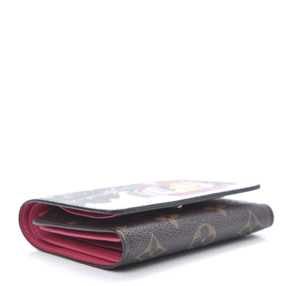 Louis Vuitton Monogram 2019 Christmas Animation Victorine Wallet Fuchsia 4 of 7
