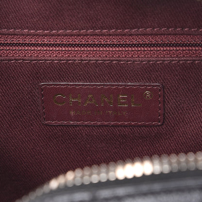 Chanel Shiny Calfskin Goatskin Small Coco Curve Vanity Bag Black 6 of 7