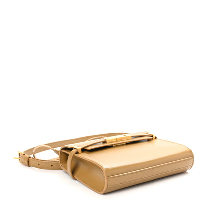Saint Laurent Smooth Calfskin Mini Manhattan Shoulder Bag Tabac Brown 4 of 10