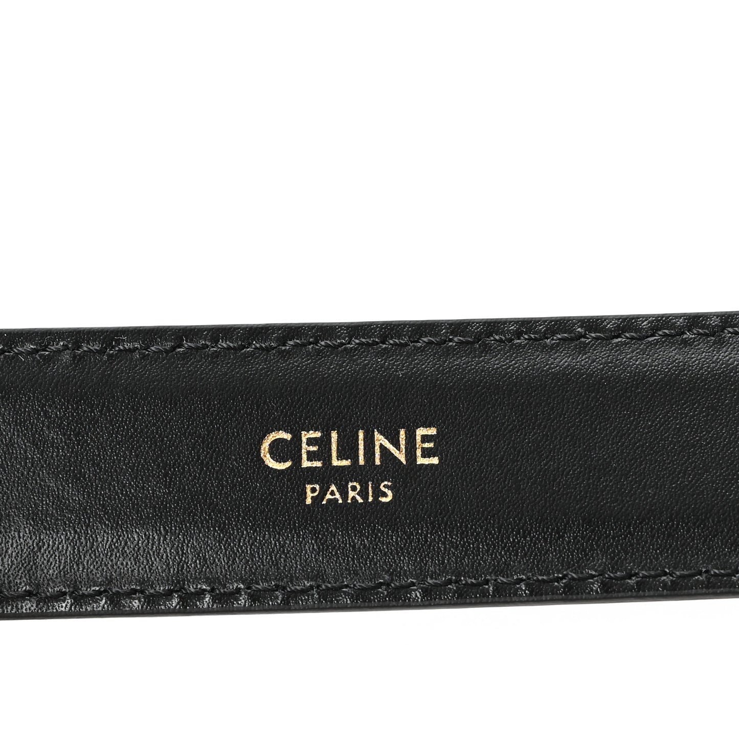 Box Calfskin Medium 25mm Triomphe Belt 80 32 Black
