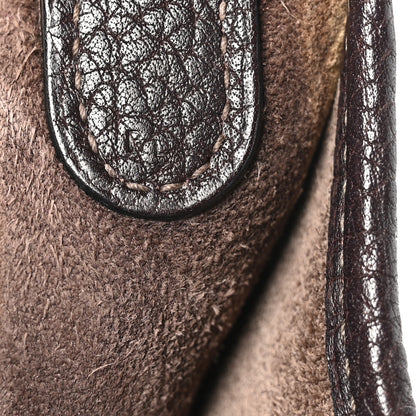 Hermes Taurillon Clemence Evelyne GM Chocolate 7 of 10