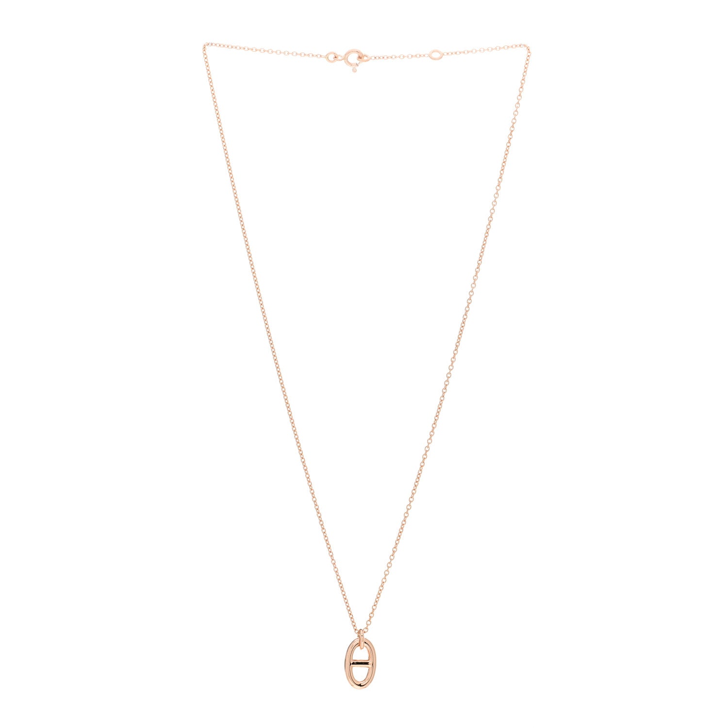Hermes 18K Rose Gold PM Farandole Pendant Necklace 3 of 5