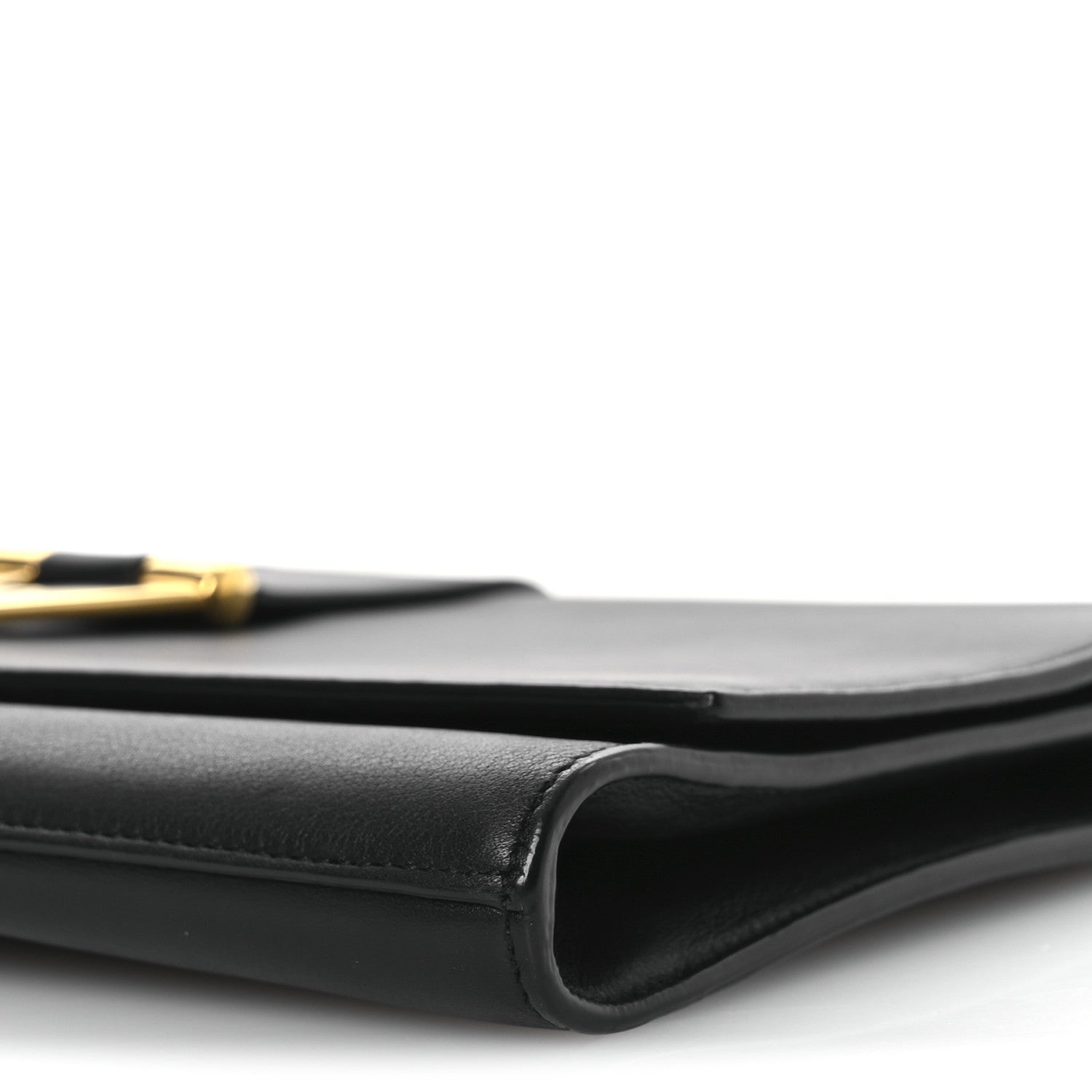 Saint Laurent Calfskin Classic Y Ligne Clutch Black 10 of 11