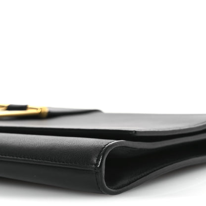 Saint Laurent Calfskin Classic Y Ligne Clutch Black 10 of 11