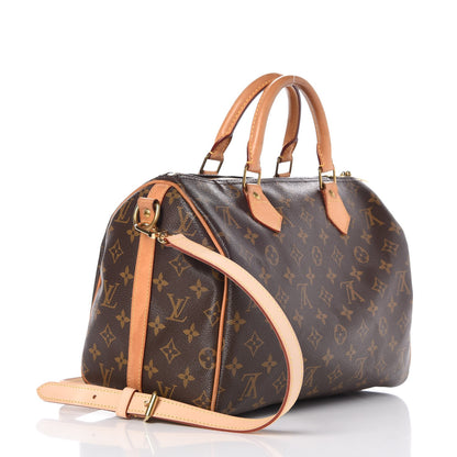 Louis Vuitton Monogram Speedy Bandouliere 30 3 of 8