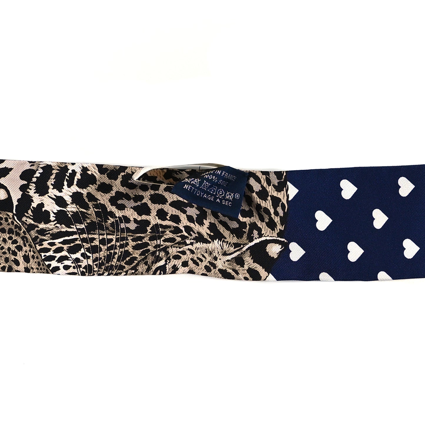 Silk Jungle Love Twilly Marine Rouge Brun