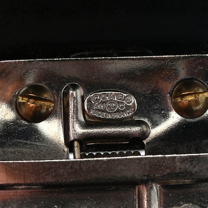 Chanel Resin Crystal CC Cuff Black 4 of 4