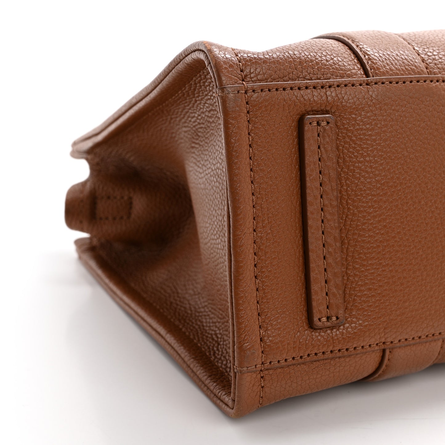 Grained Calfskin Medium The Tote Bag Argan Oil