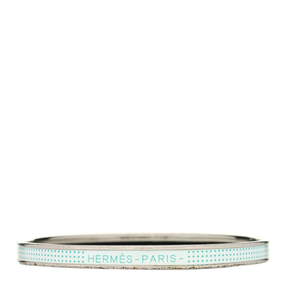 Hermes Enamel Printed Dot Pop Extra Narrow Bracelet 65 Miami 1 of 5