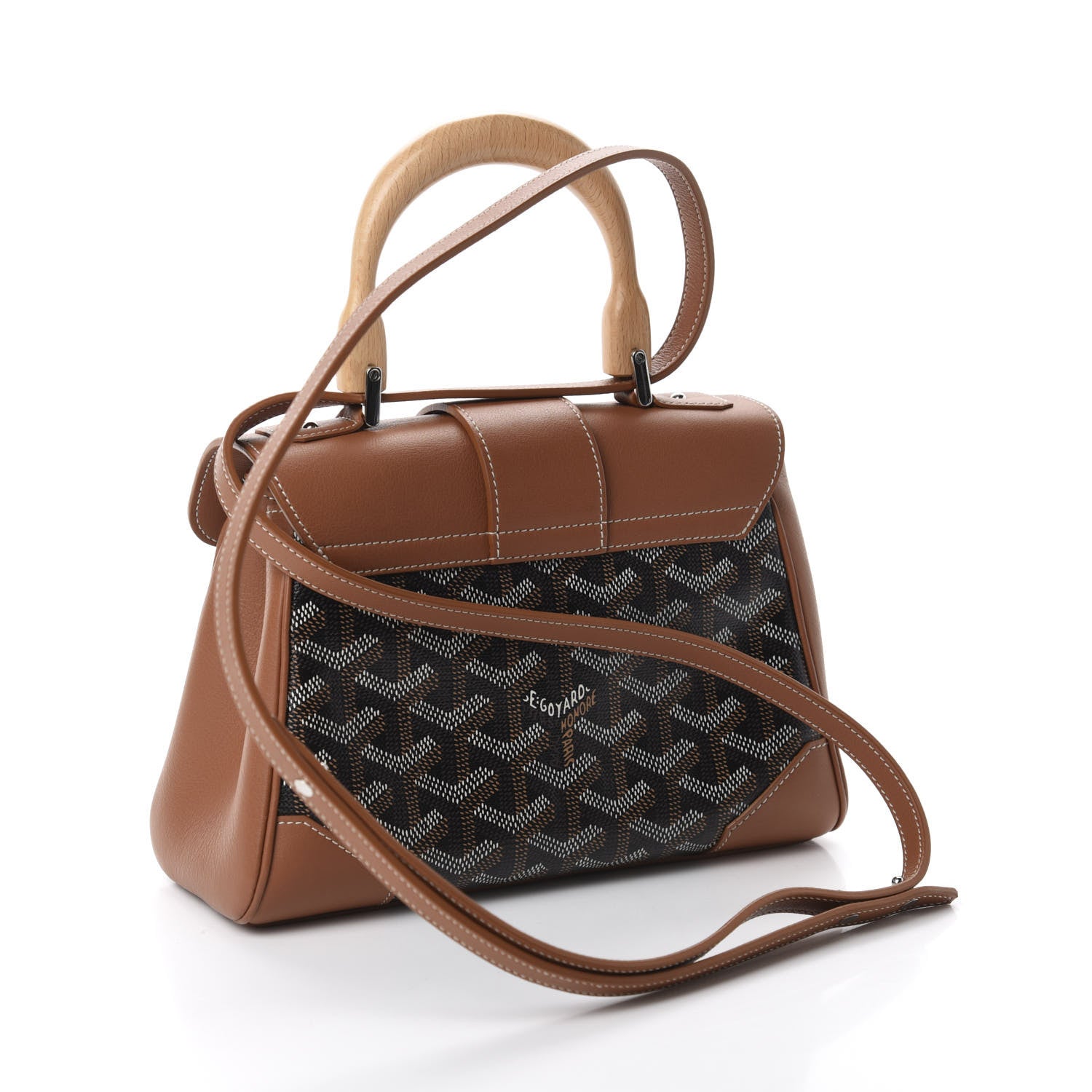 Goyard Goyardine Mini Saigon Black Gold 3 of 10