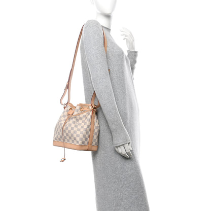 Louis Vuitton Damier Azur Noe BB 2 of 11