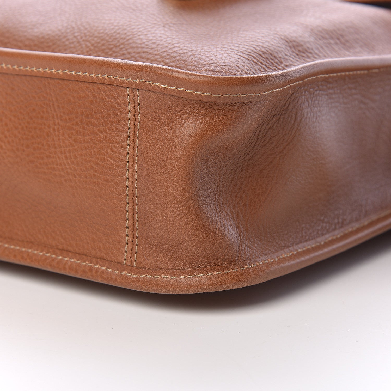 Mulberry Natural Calfskin Elkington Briefcase Oak 6 of 11