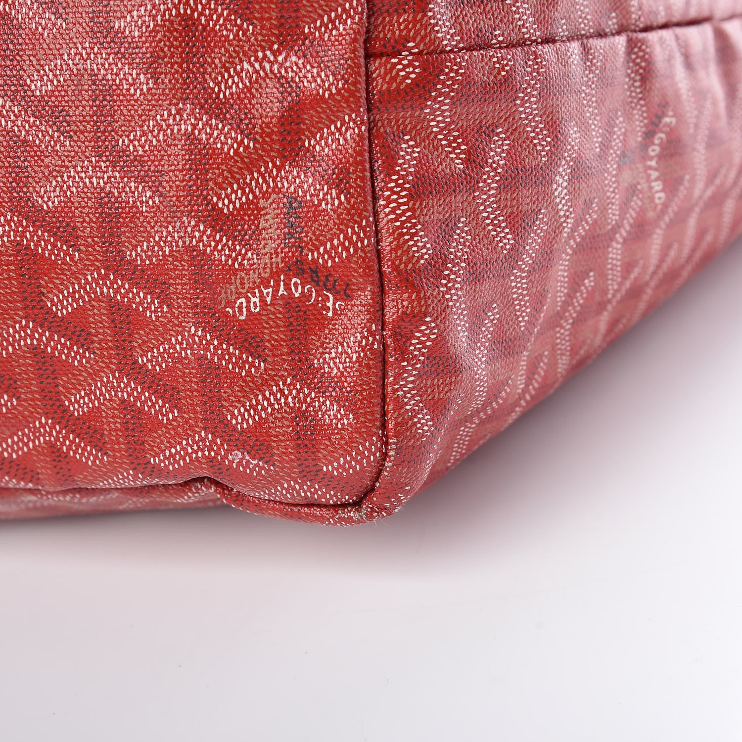 Goyard Goyardine Saint Louis GM Red 18 of 19