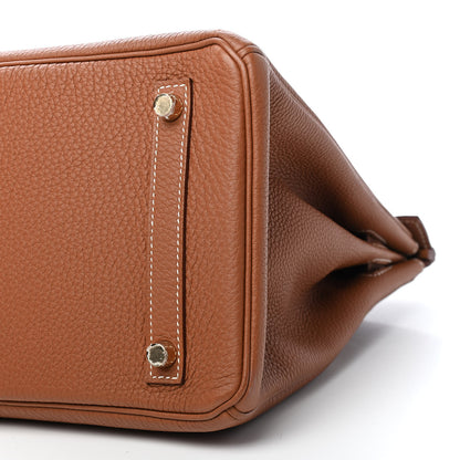 Hermes Togo Birkin 30 Gold 9 of 10