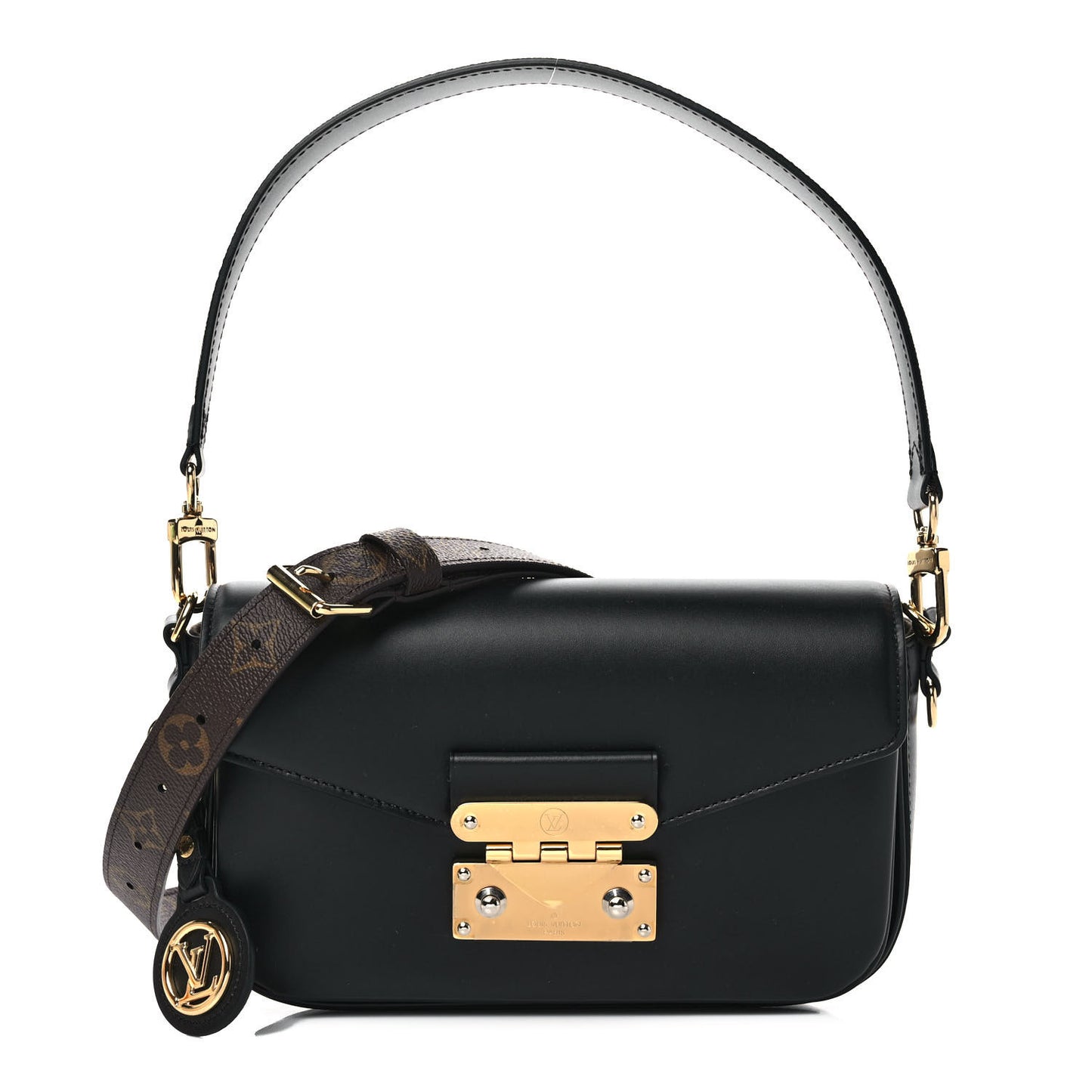 Calfskin Monogram Swing Black