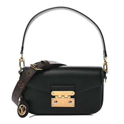 Louis Vuitton Calfskin Monogram Swing Black 1 of 8