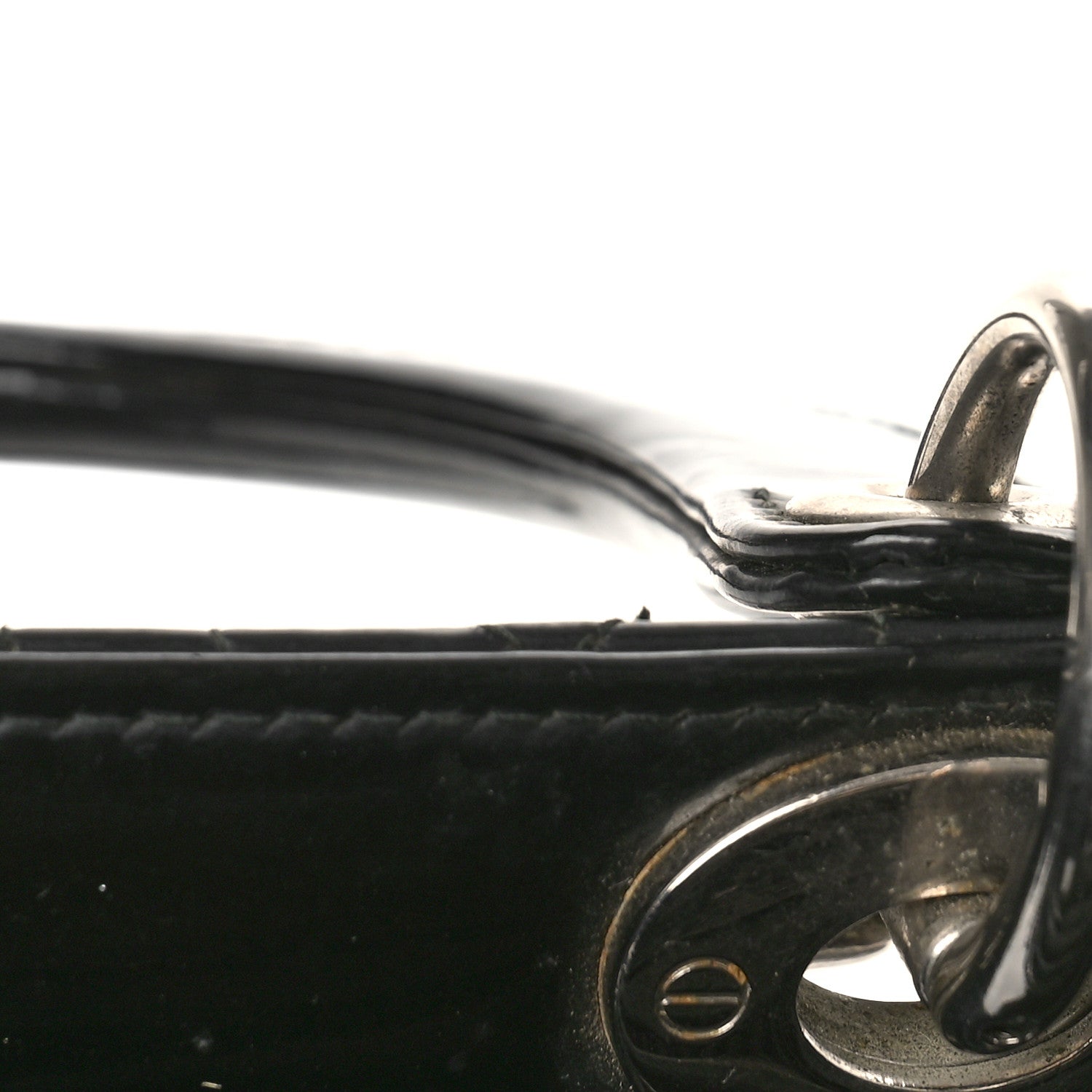 Christian Dior Patent Cannage Large Lady Dior Black 13 of 13